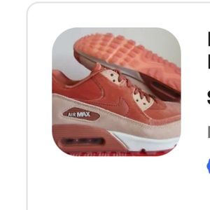 Nike Air max 90 Dusty peach size 8
